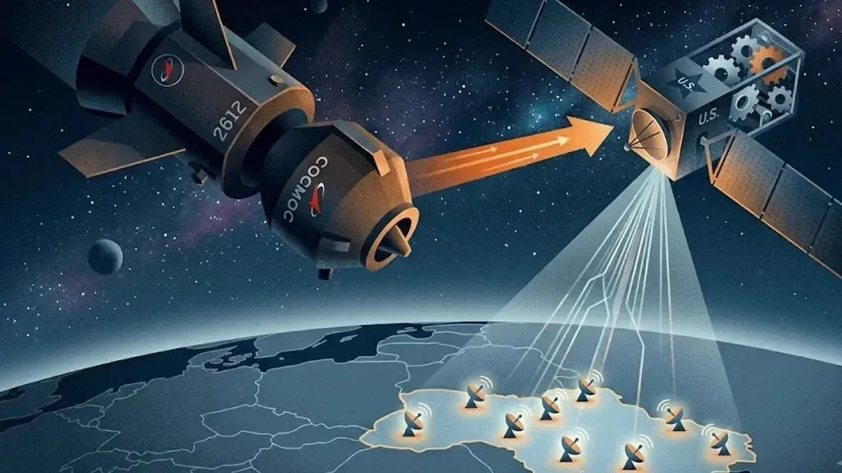 Russian military satellite stalks US commercial spacecraft in orbit