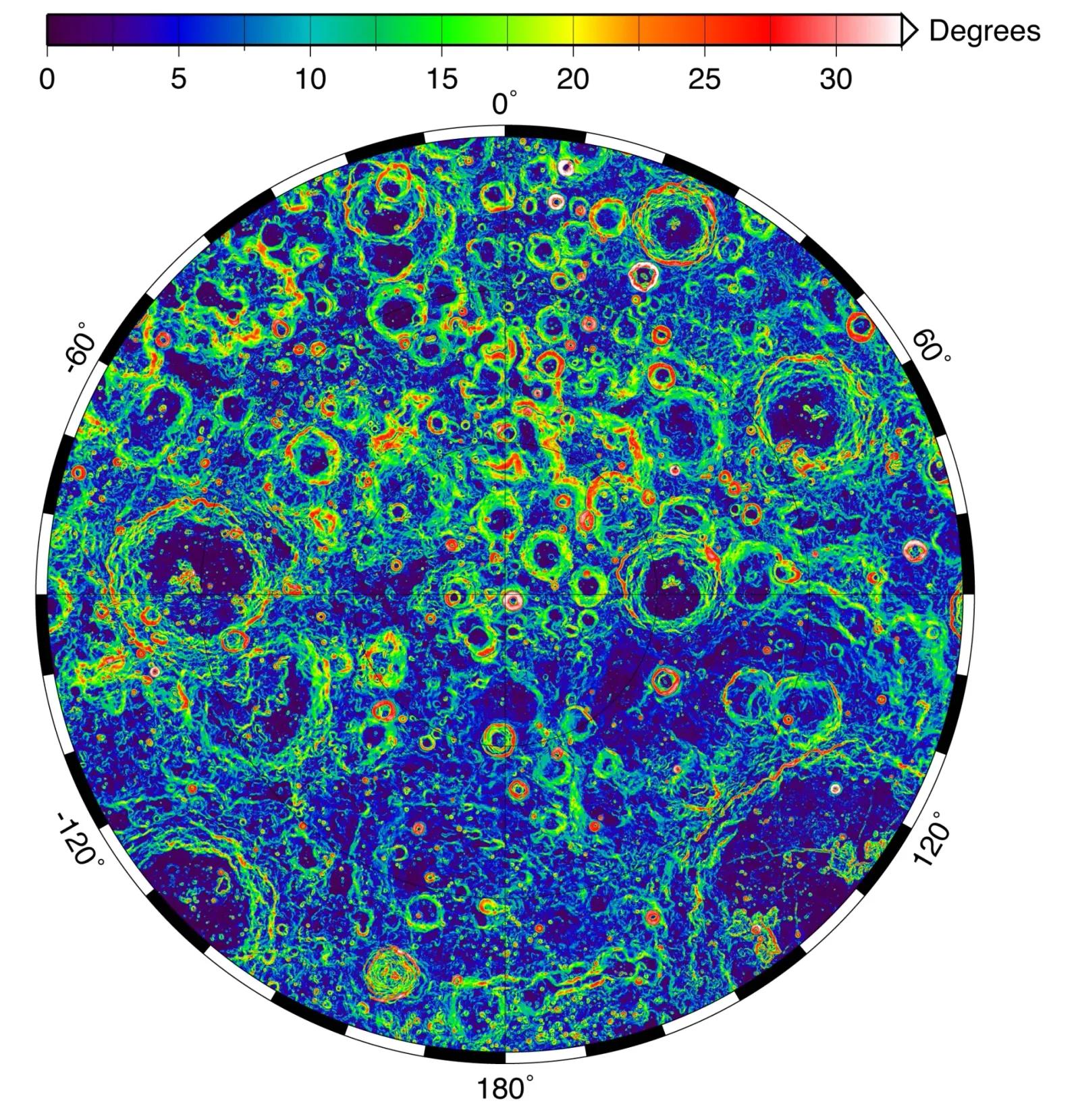 The moon is steadily shrinking as its interior cools down