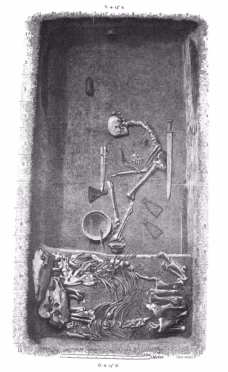 Viking society rested on domestic ritual and enslaved labour across Europe