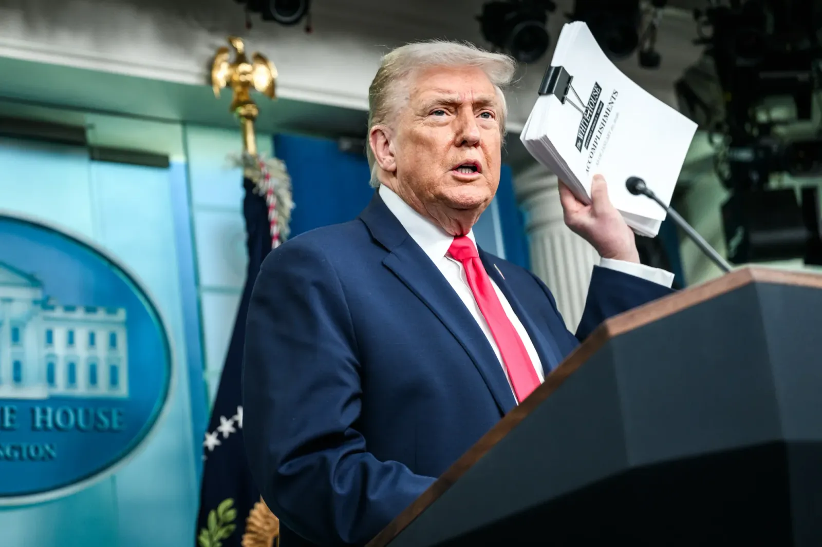 Trump signs voluntary super intelligence accord with tech executives