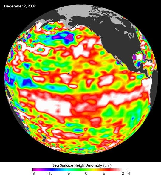 Record central Pacific heat signals a shifting pattern for El Niño