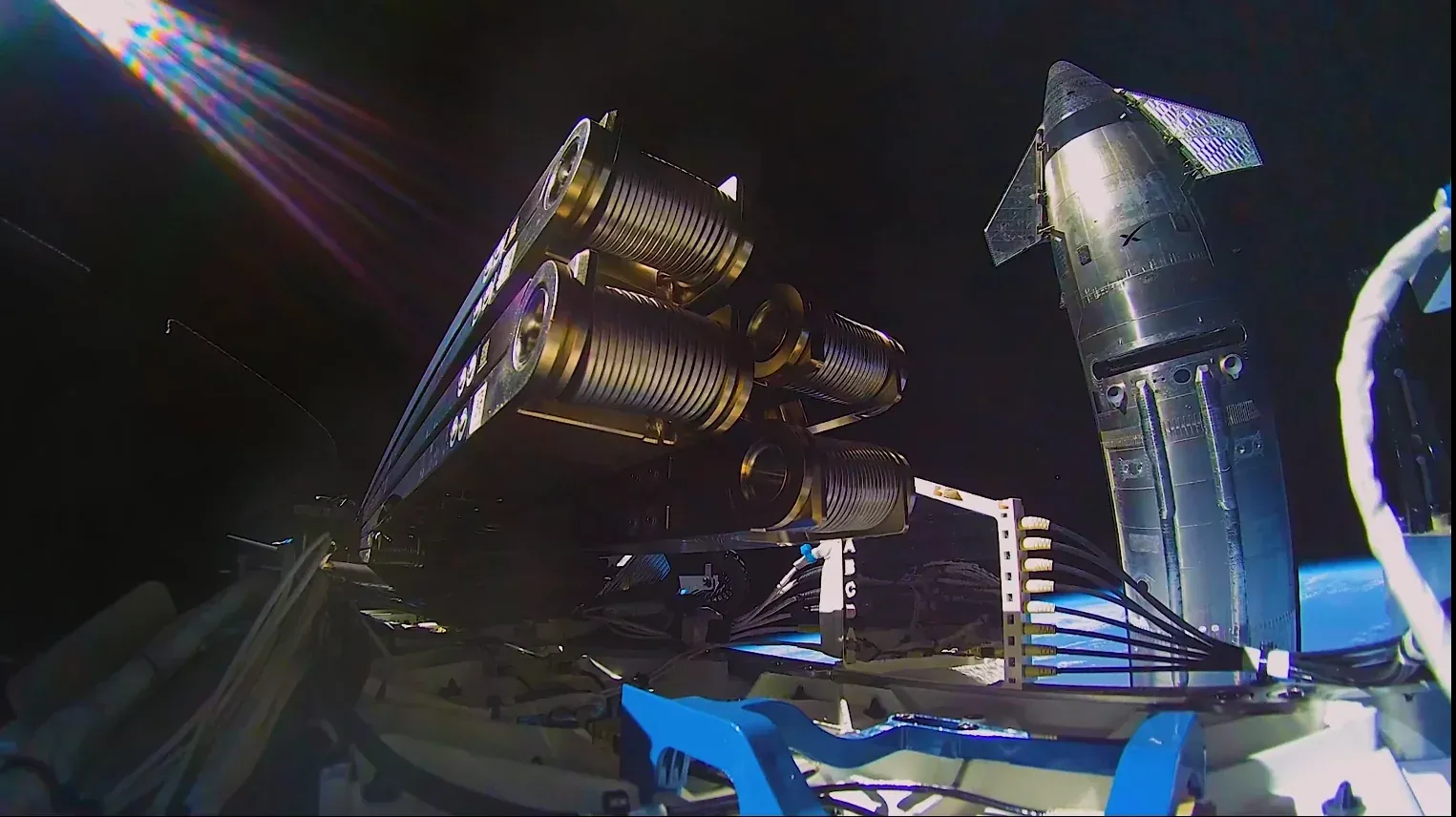 SpaceX puts Starship in orbit before ocean blast
