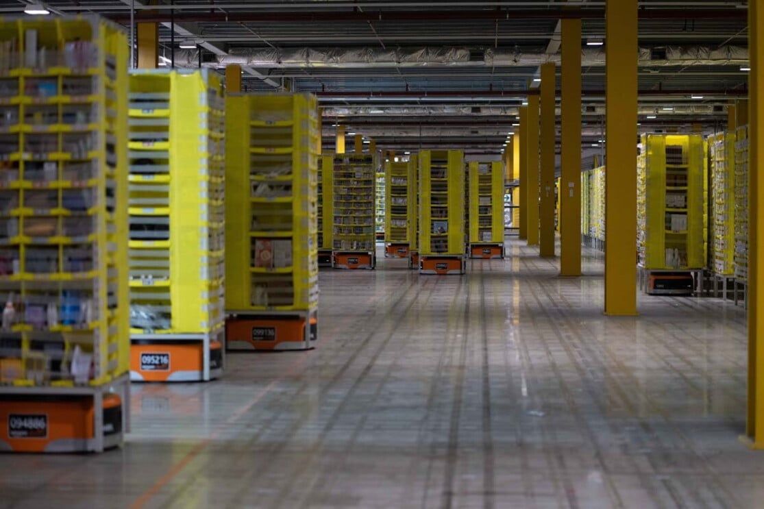 Amazon expands warehouse robot fleet past one million machines