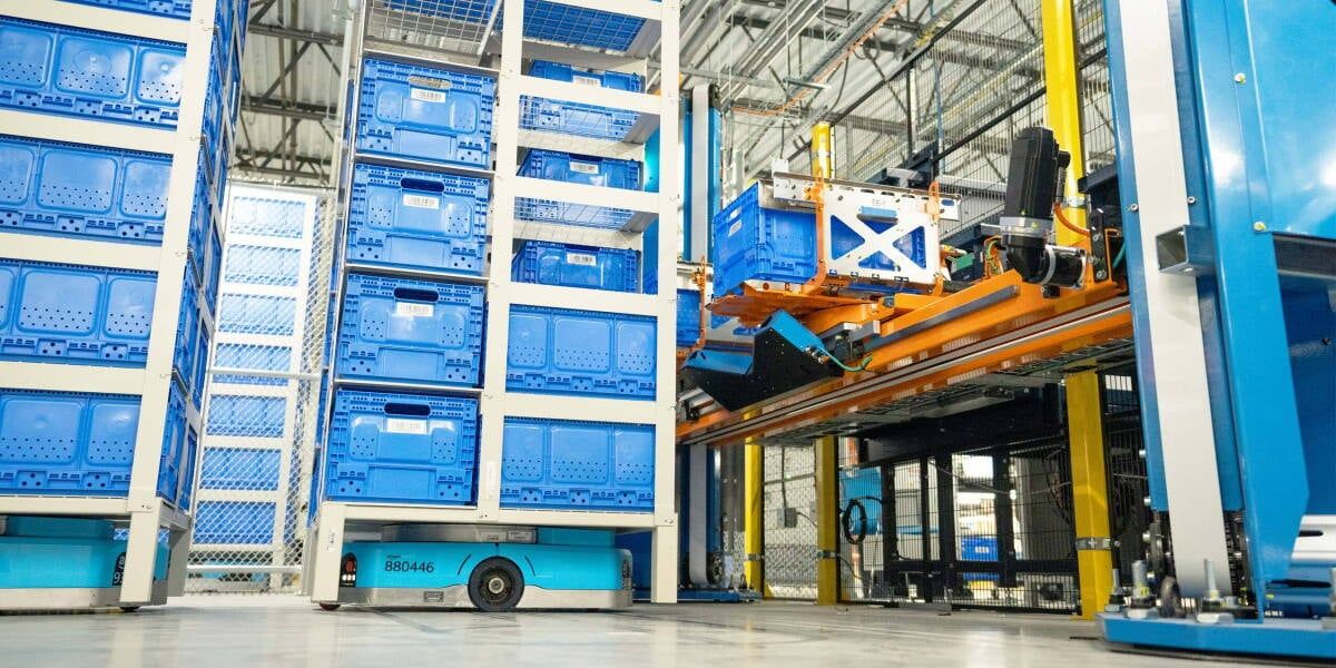 Amazon expands warehouse robot fleet past one million machines