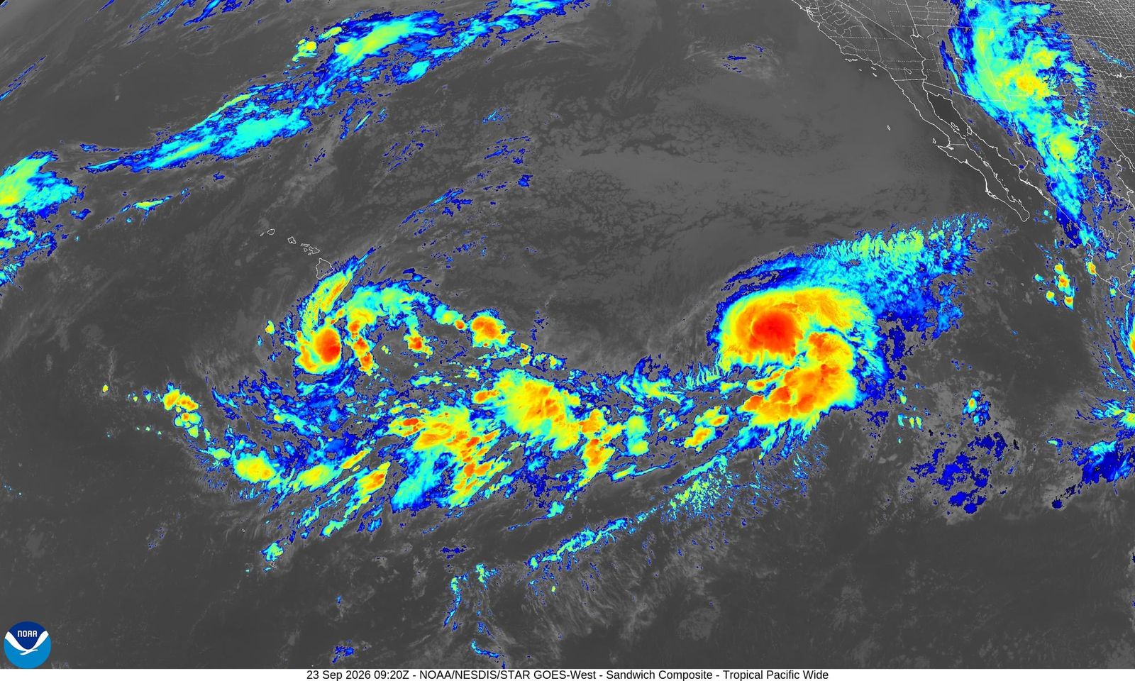 Pacific Ocean surface temperatures reach historic highs ahead of expected peak
