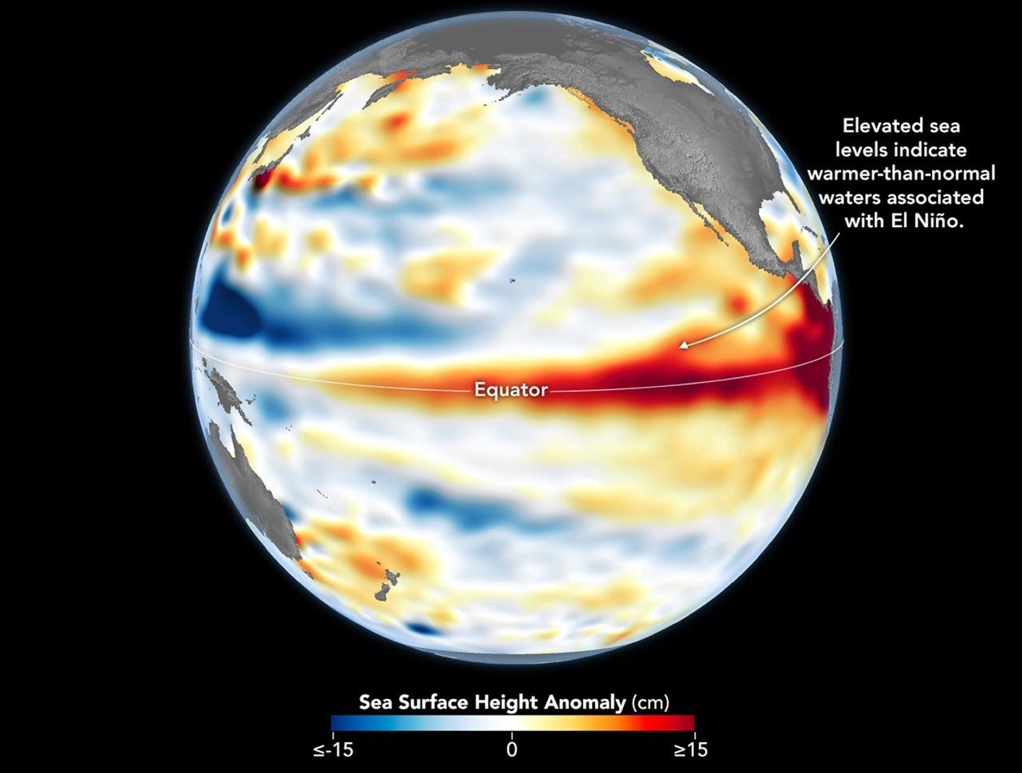 Record central Pacific heat signals a shifting pattern for El Niño