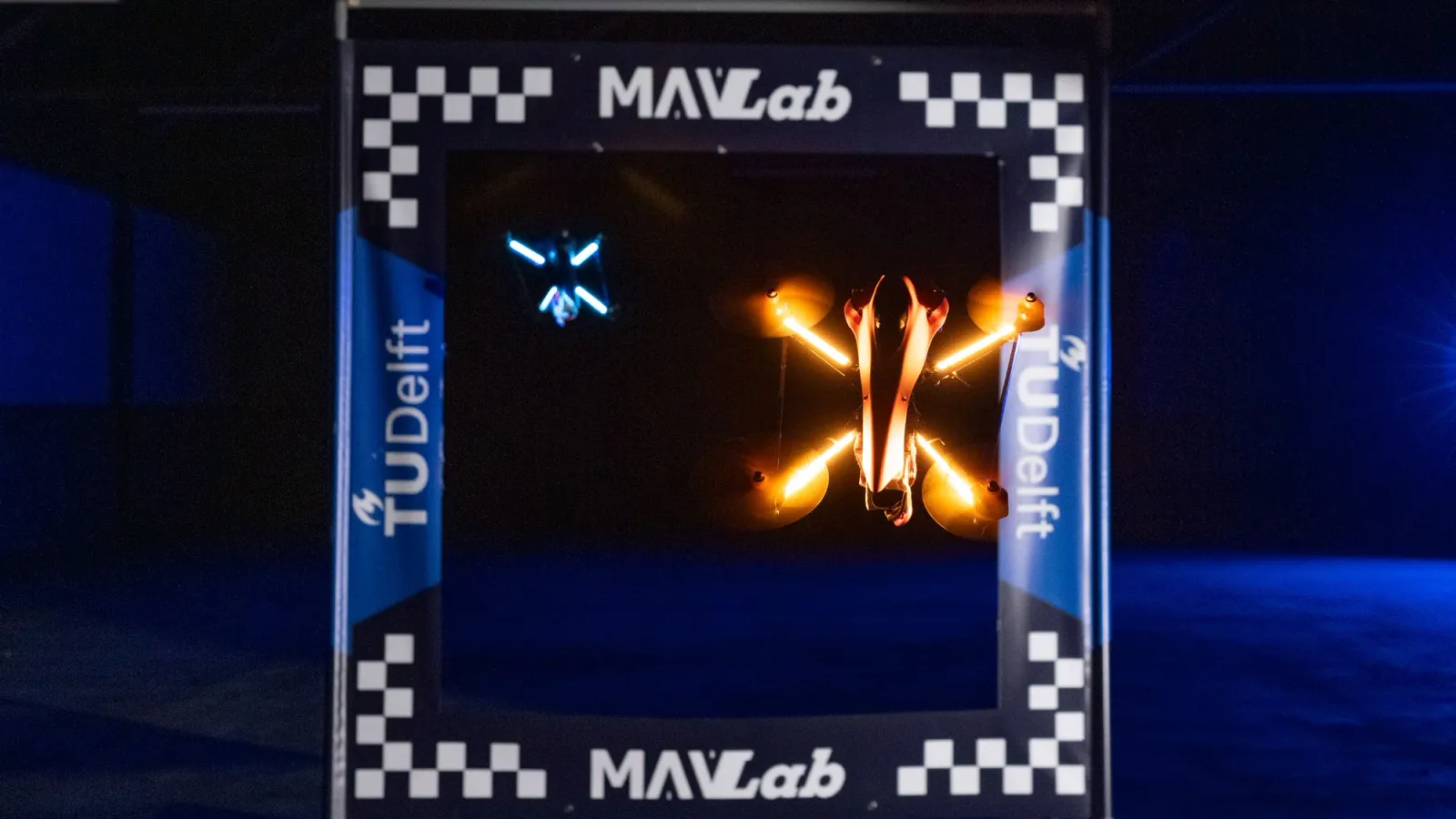 Autonomous racing drone beats human champions using a single camera