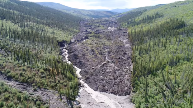 Subterranean thaw triggers massive permafrost detachment slides across northern valleys