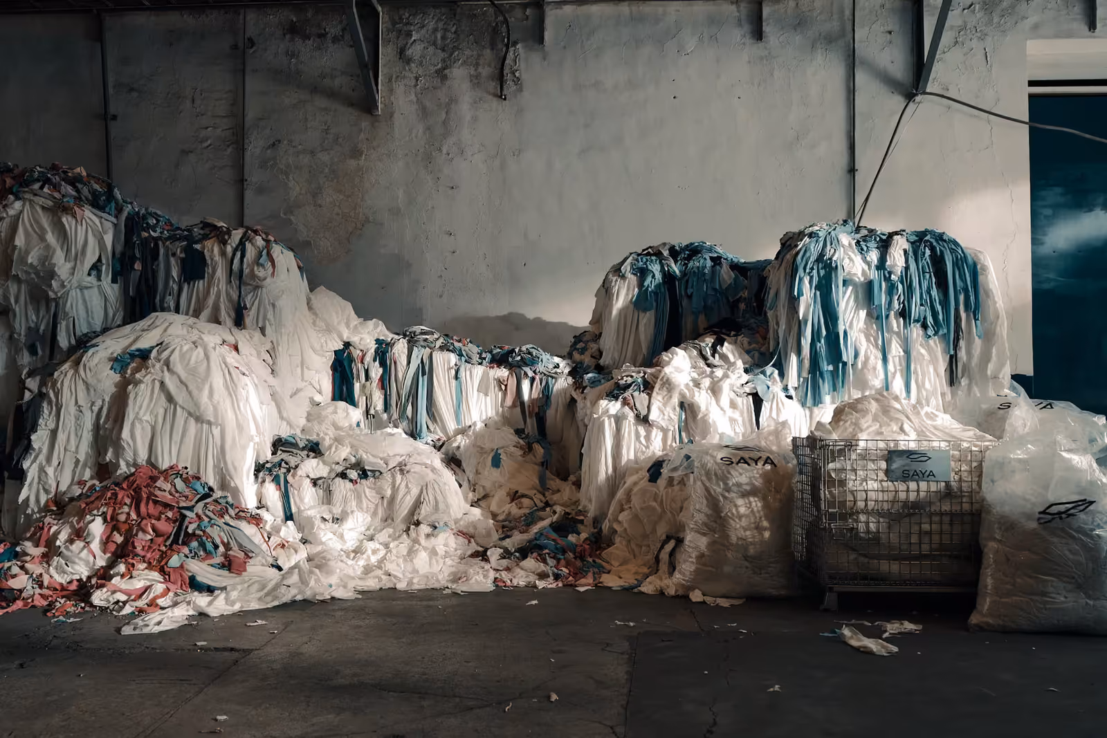 Recyclable elastic yarn made from milk-jug plastic could reduce landfill clothing waste